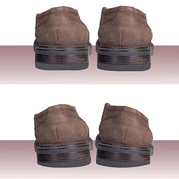 lateral heel wedge